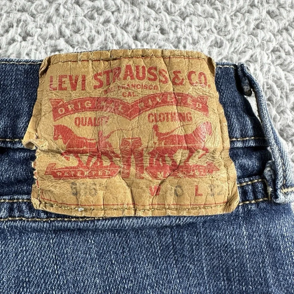 Levi's  516 Jeans Mens 40x32 (Actual 38x29) Straight  Fade Blue Jeans Clean